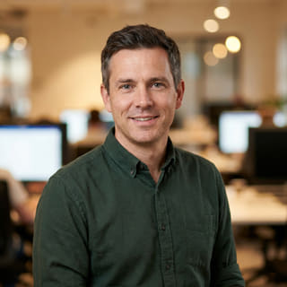 Foto de perfil de Daniel Carter, apresentado como Diretor de Tecnologia na Nobre Ganhório