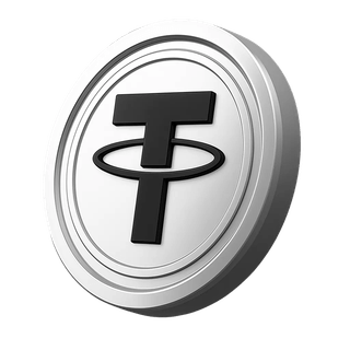 Moeda Tether USDT mostrada na seção de informações da conta